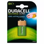 Acumulator RECHARGE ULTRA DURACELL 9V 170mAh 26.5x17.5x48.5mm