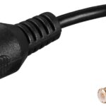 Adaptor antena DVB-T Coaxial mama - MCX tata Goobay