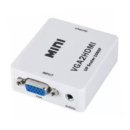 adaptor-audio-video-vga-hdmi-vga-audio-intrare-la-hdmi-iesire-cabletech Adaptor audio-video VGA-HDMI VGA +audio intrare la HDMI iesire Cabletech - imagine 1