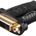 Adaptor aurit HDMI 19 pini mama la DVI-I 24+5 pini mama Goobay