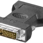 Adaptor DVI-I 24+5 tata la 15 pini HD mama VGA Goobay