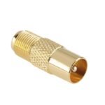 Adaptor F mama la tv tata aurit Cabletech