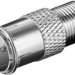 Adaptor F tata-F mama material din cupru Goobay