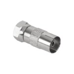 Adaptor mufa tv mama la F tata din cupru Cabletech