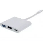 Adaptor USB Type C 3.1 - HDMI +USB 3.0 +USB Type C +PD Well