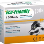 Alimentator de curent continuu 3V-12V 1500mA +6 mufe Goobay