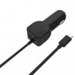 Alimentator USB bricheta auto cu cablu micro USB 2 iesiri 2.4A negru Well
