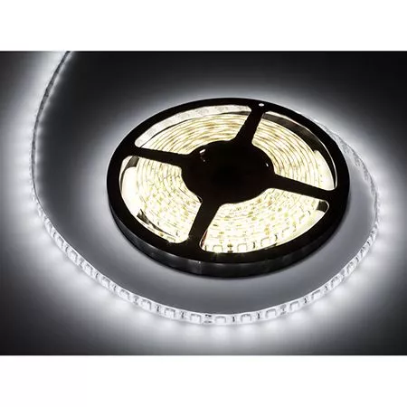 banda-led-5m-12v-24w-3300lm-6500k-protectie-ip65-alb-rece Banda LED 5m 12V 24W 3300lm 6500K protectie IP65 alb rece - imagine 1