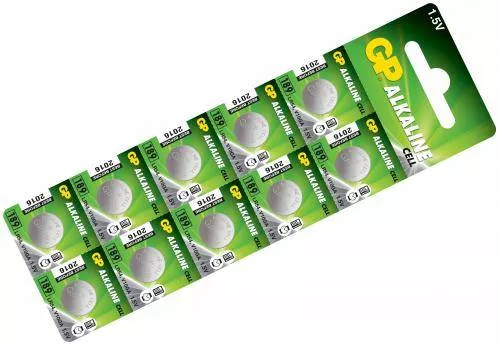 baterie-buton-alcalina-gp-ag10-gp189-lr54-lr1130-15v-44mah-116x305mm-1buc Baterie buton alcalina GP AG10 GP189 LR54 LR1130 1.5V 44mAh 11.6X3.05mm 1buc - imagine 1