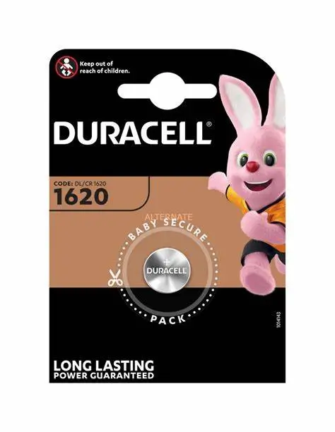 baterie-duracell-cr1620-3v-litiu-16x2mm Baterie DURACELL CR1620 3V LITIU 16x2mm - imagine 1