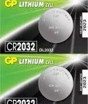 Baterii buton litiu GP CR2032 3V 220mAh 20x3.2mm 5buc/blister