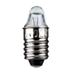 Bec E10 cu filet 3.7V 0.3A lentila Goobay