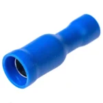 BM 00244 Terminal papuc rotund mama 4 mm 1.5/2.5 mm2 crimpat pe cablu albastru BM GROUP