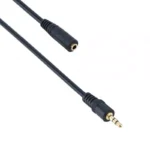 Cablu 5m JACK 3.5 mm tata - JACK 3.5 mm mama 5m STANDARD aurit TED