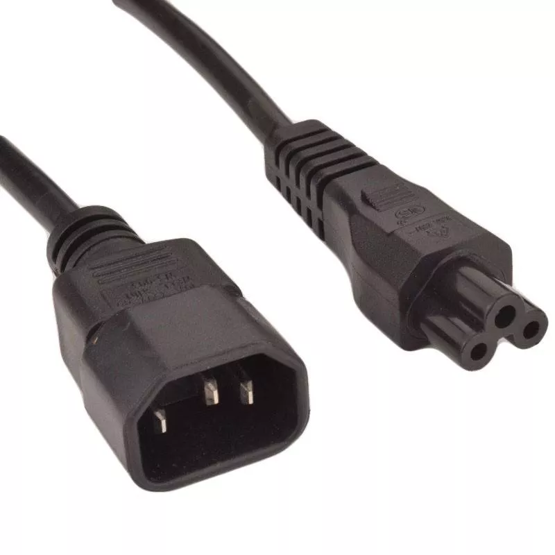 cablu-adaptor-alimentare-02m-iec320-c14-tata-iec320-c5-mama Cablu adaptor alimentare 0.2m IEC320-C14 TATA - IEC320-C5 mama - imagine 1