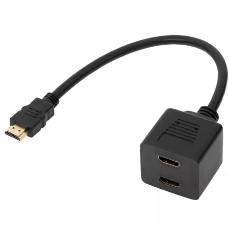 cablu-adaptor-hdmi-la-2-hdmi Cablu adaptor HDMI la 2 HDMI - imagine 1