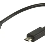 Cablu adaptor MHL mama - MHL SIII tata micro USB 11 pini 0.2m negru VALUELINE