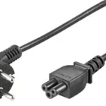 Cablu alimentare laptop 1.8m Schuko 90 grade - IEC320-C5 VDE