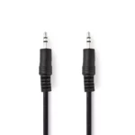 Cablu audio Stereo Jack 3.5 mm tata - 3.5 mm tata 2m Nedis