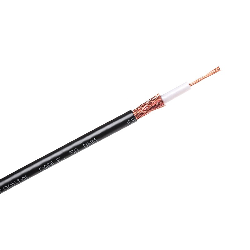 cablu-coaxial-h155-50-ohm-cupru-exterior-54mm-din-pvc-1m-cabletech Cablu coaxial H155 50 ohm cupru exterior 5.4mm din PVC 1m Cabletech - imagine 1