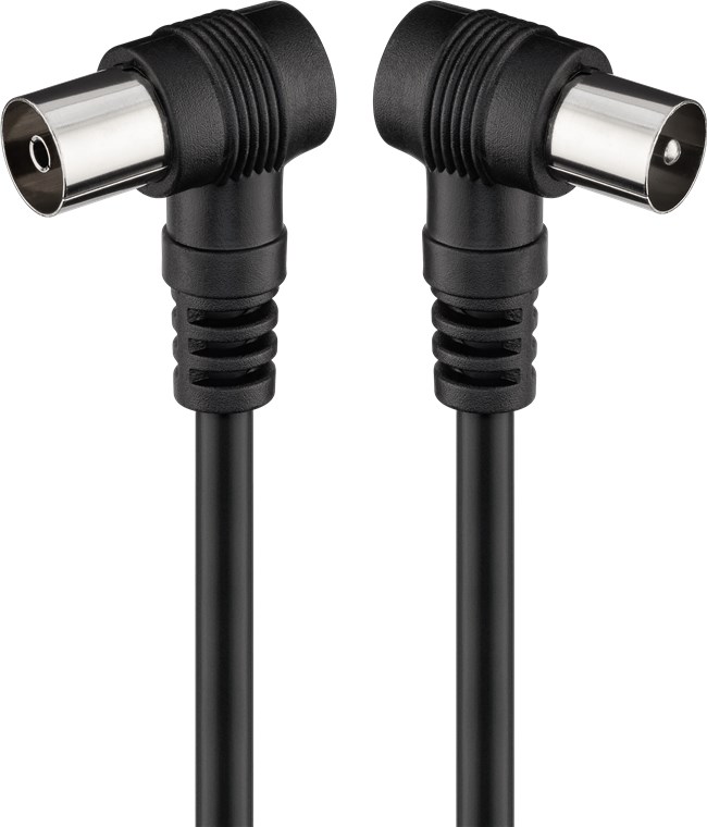 cablu-conexiune-antena-5m-negru-conector-cotit-goobay Cablu conexiune antena 5m negru conector cotit Goobay - imagine 1
