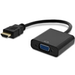 Cablu convertor HDMI la VGA mama 1920x1080p negru