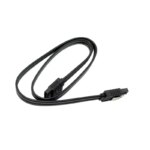 Cablu date 6GB/s SATA 3 - SATA 3 50cm 20AWG negru GIGABYTE 12CF1-2SAT1B-02R