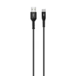 Cablu de date si incarcare USB Type C 3A 1m Well negru