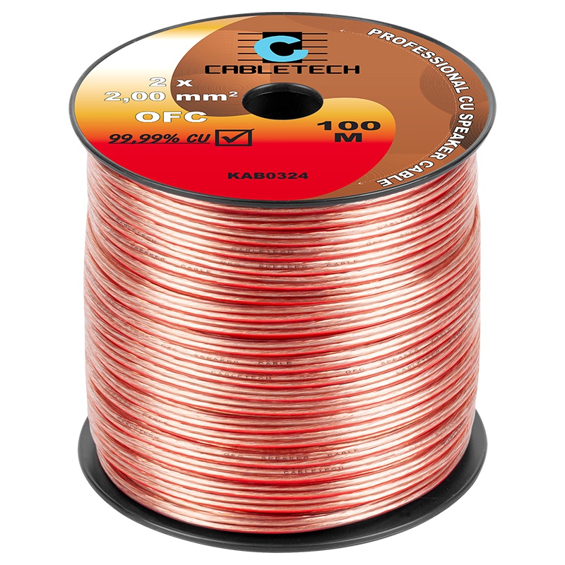 cablu-difuzor-ofc-cupru-2x2mm2-transparent-cabletech-kab0324 Cablu difuzor OFC cupru 2x2mm2 transparent CABLETECH KAB0324 - imagine 1