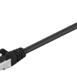 Cablu FTP negru CAT5e 0.5m Goobay