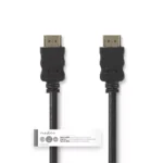 Cablu HDMI 4K 10.2Gbps cu ethernet tata-tata aurit 15m Nedis