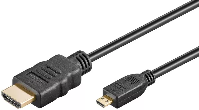 cablu-micro-hdmi-la-hdmi-2m-v14-3d-cu-ethernet Cablu micro HDMI la HDMI 2m v1.4 3D cu Ethernet - imagine 1