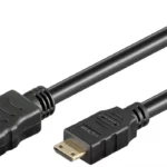Cablu Mini HDMI v1.4 High Speed with Ethernet 1.5m HDMI (type A) - HDMI mini (type C) Goobay