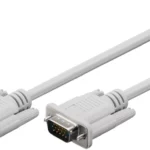 Cablu monitor VGA 15p HD tata -15p HD tata 2m dublu ecranat Goobay