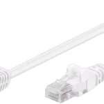 Cablu patch UTP CAT5e RJ45 1x90 grade 2m alb Goobay