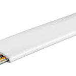 Cablu telefonic plat 8 fire alb CCA Goobay