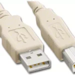 Cablu USB 2.0 A la USB B impimanta 1.8m crem Micro Connect Gembird