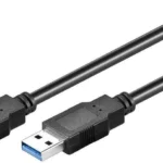 Cablu USB 3.0 USB A tata - USB A tata 0.5m Goobay
