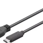 Cablu USB 3.0 - USB Type C 2m negru Goobay