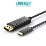 Cablu USB TYPE C - Displayport Choetech XCP-1801 1.8m negru
