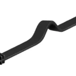 Cablu UTP CAT6 plat mufat 0.5m negru patchcord cupru 2x RJ45 Goobay