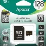Card microSDXC UHS-I 128GB clasa 10 cu adaptor SD Apacer