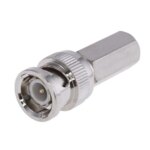 Conector BNC tata RG59 RG62 RG71 RG210 Well