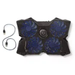 Cooler Laptop Gaming cu 4 ventilatoare compatibil 15-19" USB Nedis