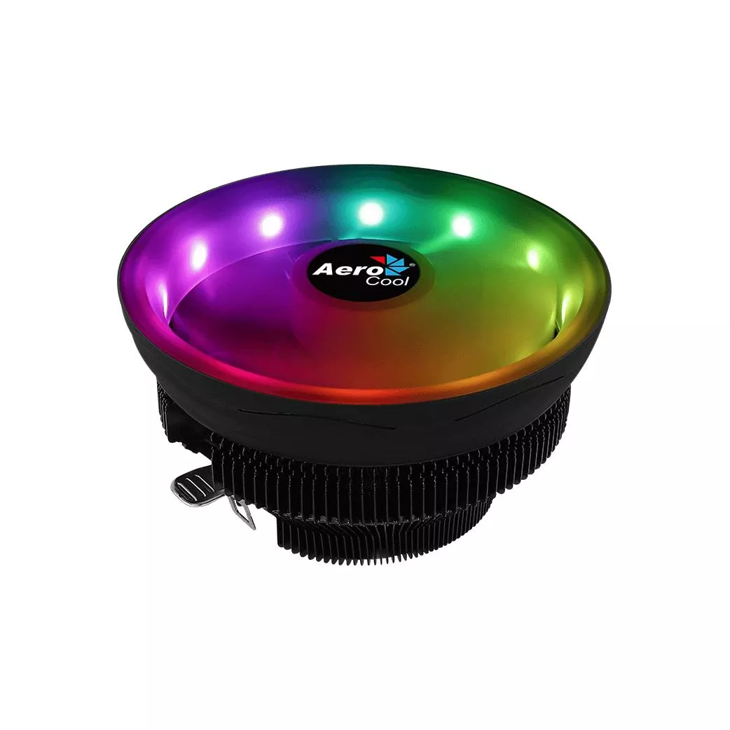 cooler-procesor-aerocool-core-plus-iluminare-rgb Cooler procesor Aerocool Core Plus iluminare RGB - imagine 1
