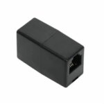 Cupla prelungire telefonica modulara RJ11 6P4C negru Well