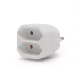 Distribuitor dublu 2x Euro de perete cu pamantare delight