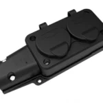 Fisa SCHUKO cauciuc cu capac Bemis BK1-1402-3612 2P+E 2 iesiri 16A 250V IP54