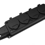 Fisa SCHUKO cauciuc cu capac Bemis BK1-1402-3614 2P+E 4 iesiri 16A 250V IP54