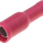 GCI1/4PCV Terminal papuc rotund mama 4mm 0.5/1mm2 crimpat izolata rosie ERGOM